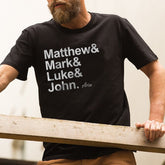 Matthew & Mark & Luke & John t-shirt